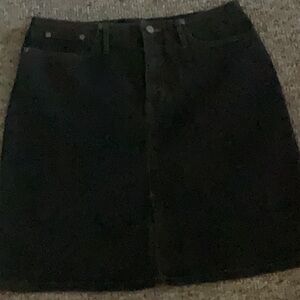 Denim Pencil Skirt w/ Stretch